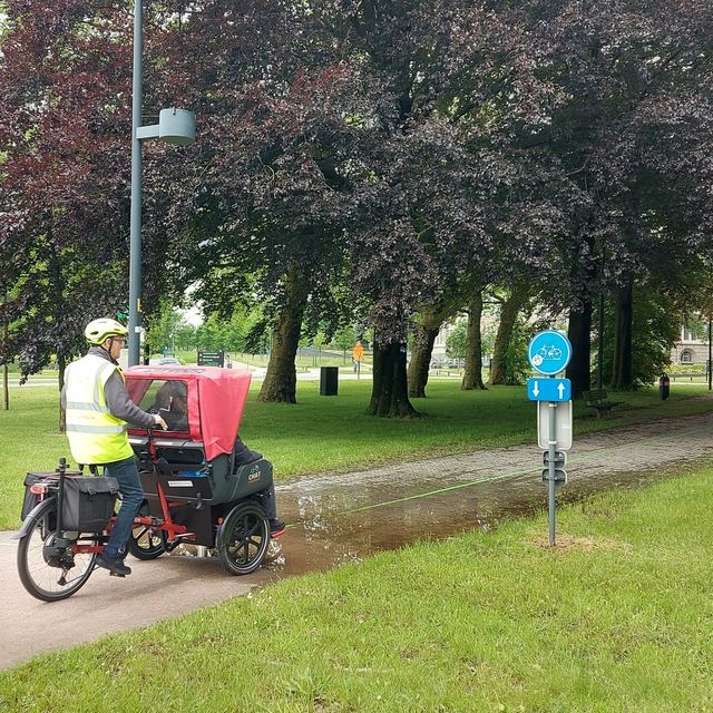 samen op de fiets